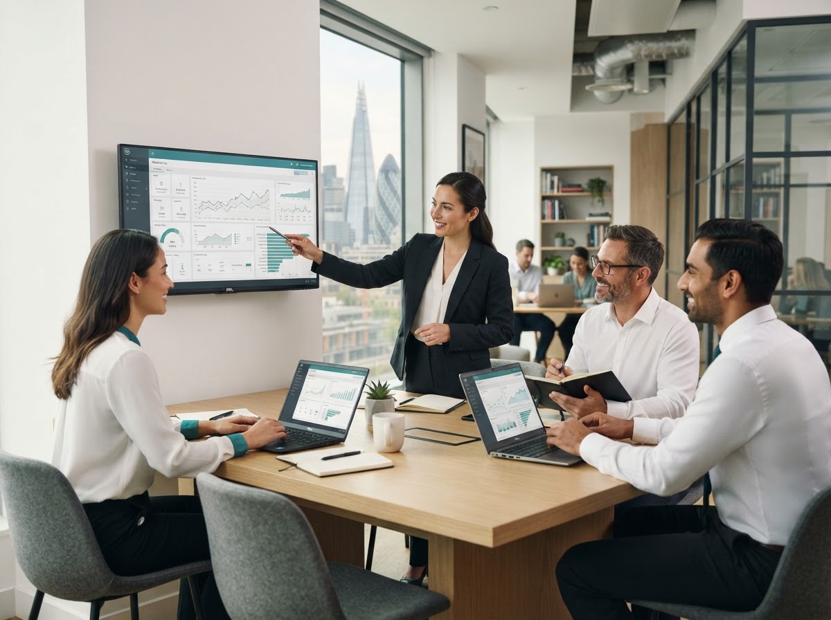 Goaltengra analysts working on data-driven investment models